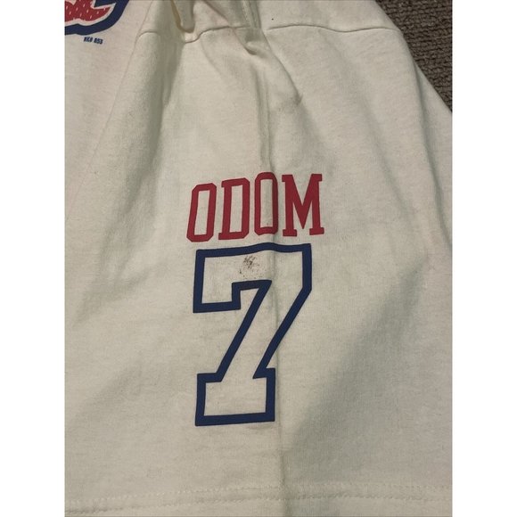 Vintage 2001 3XL Nike Team Lamar Odom LA Los Angeles Clippers NBA T-Shirt NWT - Picture 10 of 11